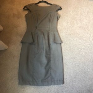 Gray work dress